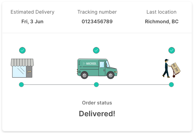 Tracking information