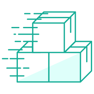 Batch shipping icon