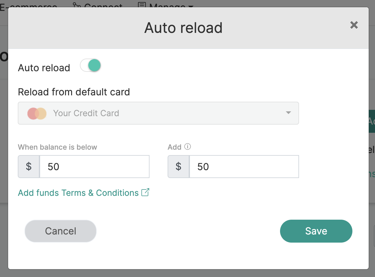 Auto reload pop up